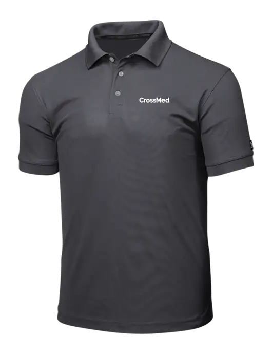 OGIO Charcoal Grey Caliber 2.0 Polo w/CrossMed Logo