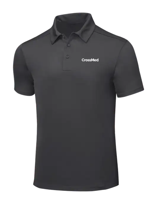 OGIO Dark Grey Framework Polo w/CrossMed Logo