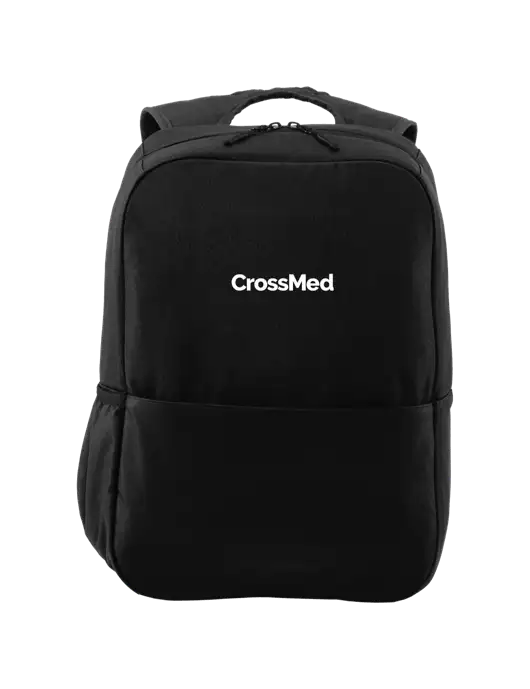 Access Square Laptop Black Backpack w/CrossMed Logo